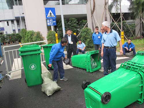 云浮市云城社區為什么更換塑料垃圾桶廠家