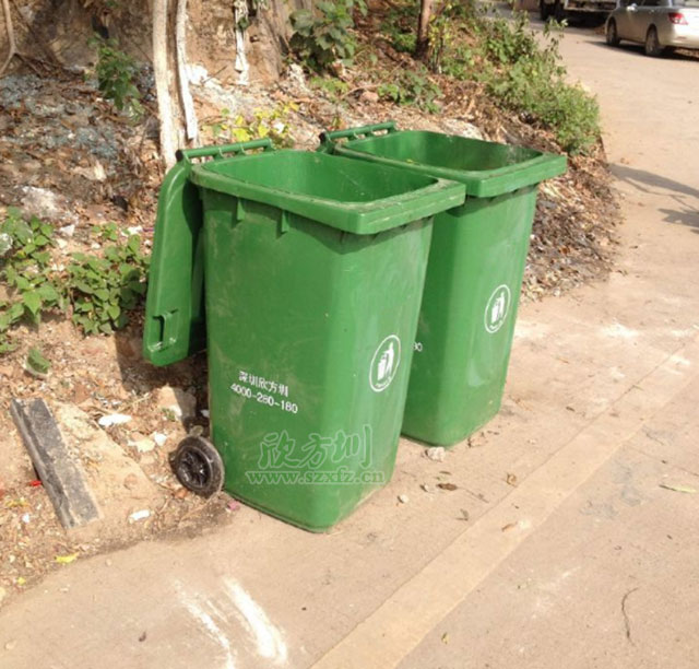 塑料垃圾桶廠家 讓長沙鄉村更清潔