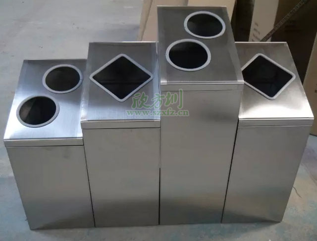 江西南昌商場不銹鋼分類環(huán)?；厥胀袄p松分類